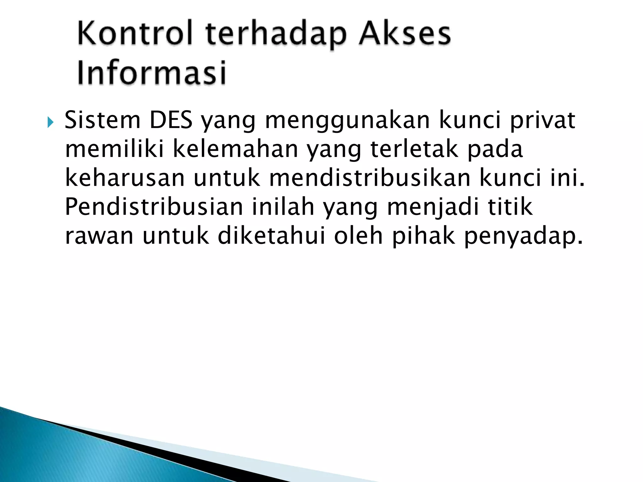 Pada sistem ini, jika komponen dalam sistem mengalami kegagalan maka komponen cadangan atau kembarannya segera mengambil alih peran komponen yang rusakKontrolPerangkatKerasSistemfault-tolerant dapatditerapkanpada lima level, yaitupadakomunikasijaringan, toleransikegagalanterhadapjaringandilakukandenganmenduplikasijalurkomunikasidanprosesorkomunikasi. 