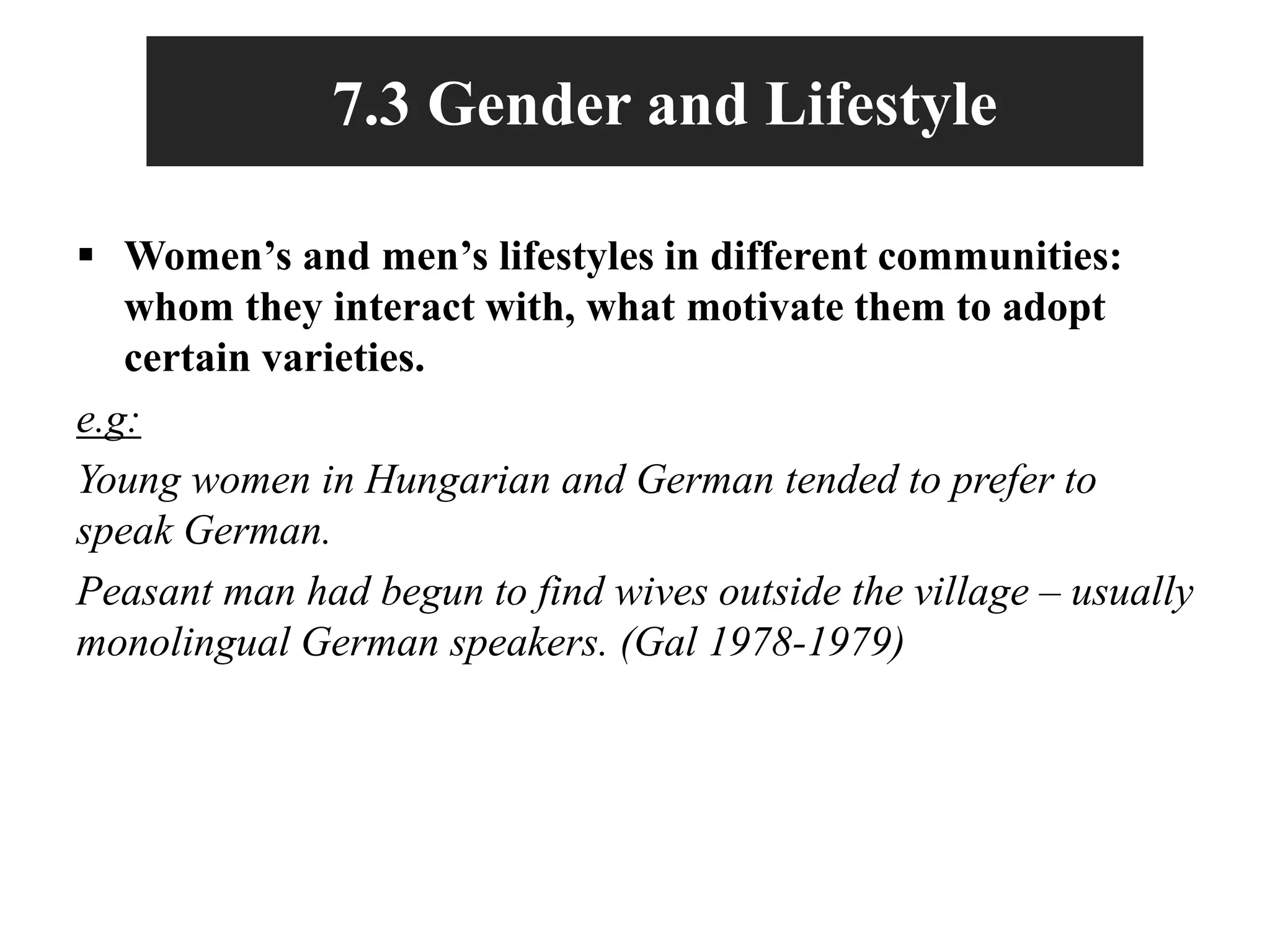 Chapter 7 language & gender | PPTX