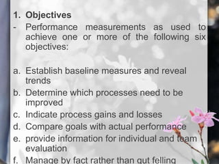 Chapter7 performancemeasures-140312231919-phpapp01 | PPTX