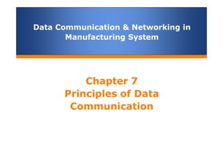 Chapter 7 principles of data communication | PPT