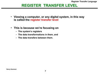 Chapter7-RTL.ppt to learn the rtl coding | PPT