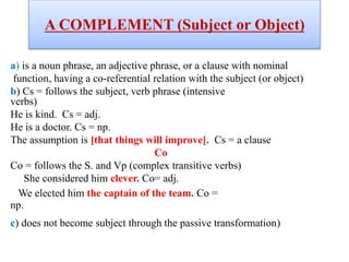 Chapter 7 the simple sentence | PPTX