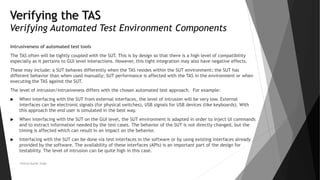 Tas Test Chapter 7 - Verifying the TAS | PPTX