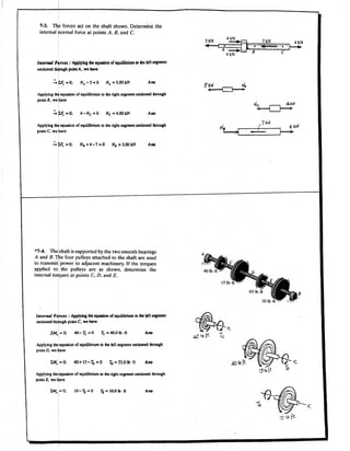 Hibbeler Statics solution - Chapter 7 (2)