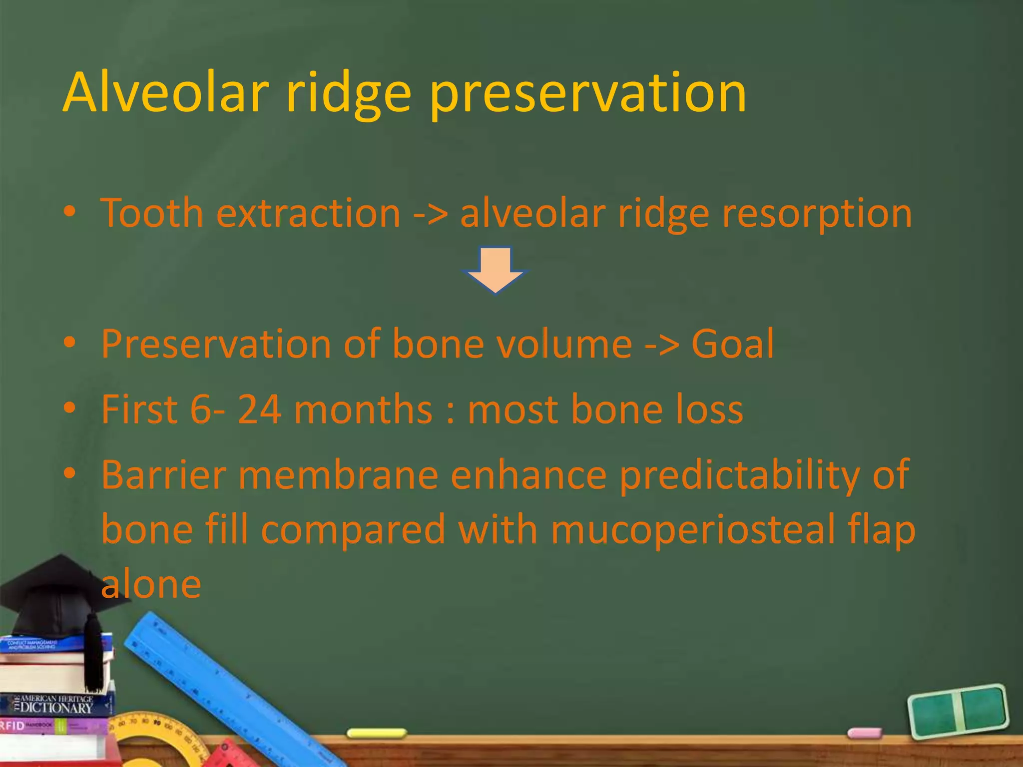 Localized bone augmentation and implant site development | PPTX