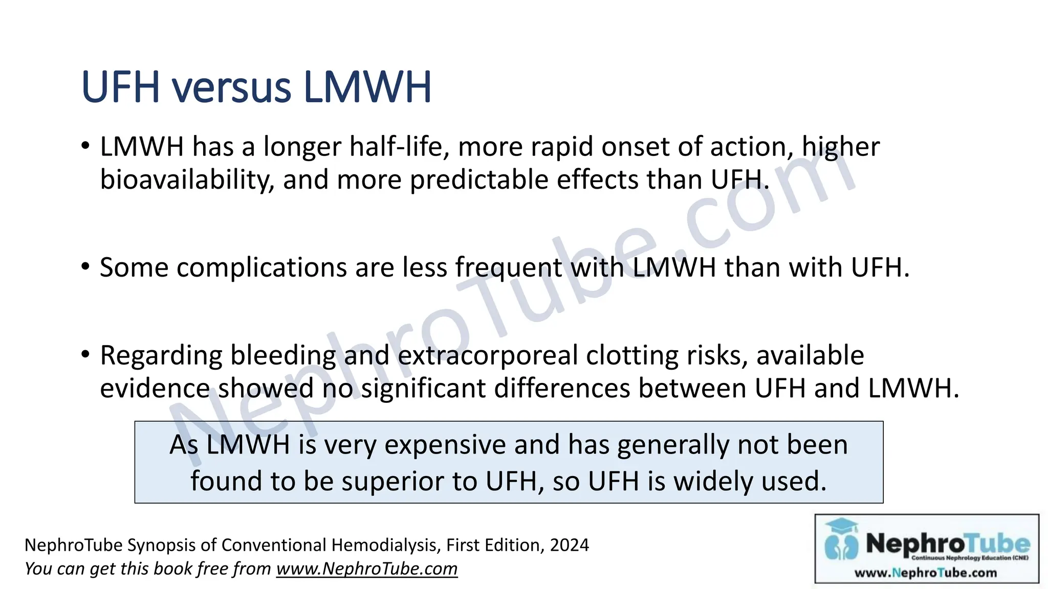 Hemodialysis: Chapter 7, Anticoagulation For Hemodialysis Procedure ...