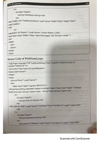 Advanced Web Programming Chapter 7 | PDF