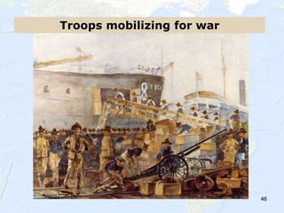 46
Troops mobilizing for war
 