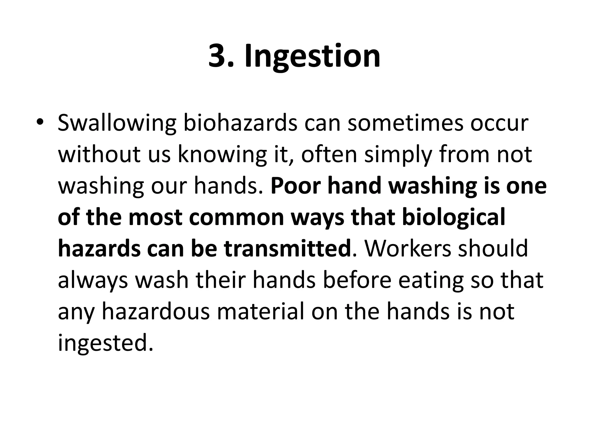 Chapter 7 biological hazards | PPTX