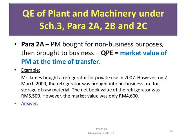 Chapter 7 Capital Allowances Students