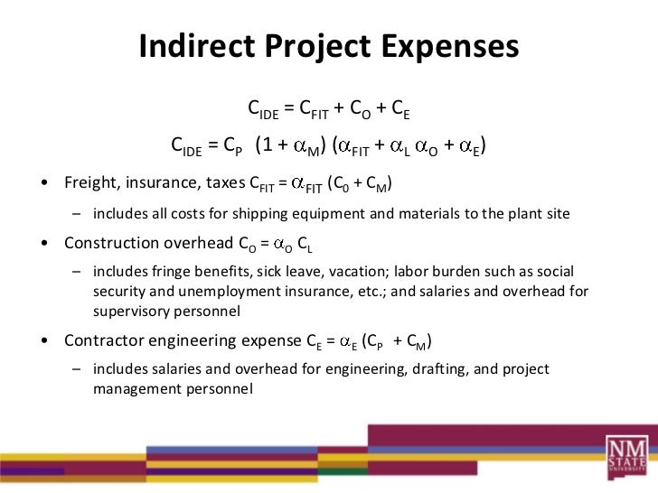 Chapter 7 Capital Cost Estimation