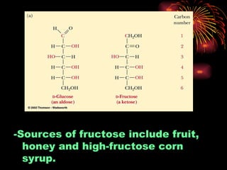 Chapter 7 carbohydrates | PPT