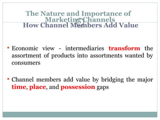Chapter 7 Channel. on marketing managmen | PPTX