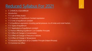 ppt - module 7 changes in equilibrium powerpoint... Chapter 7 chemical eqilibrium | PPTX