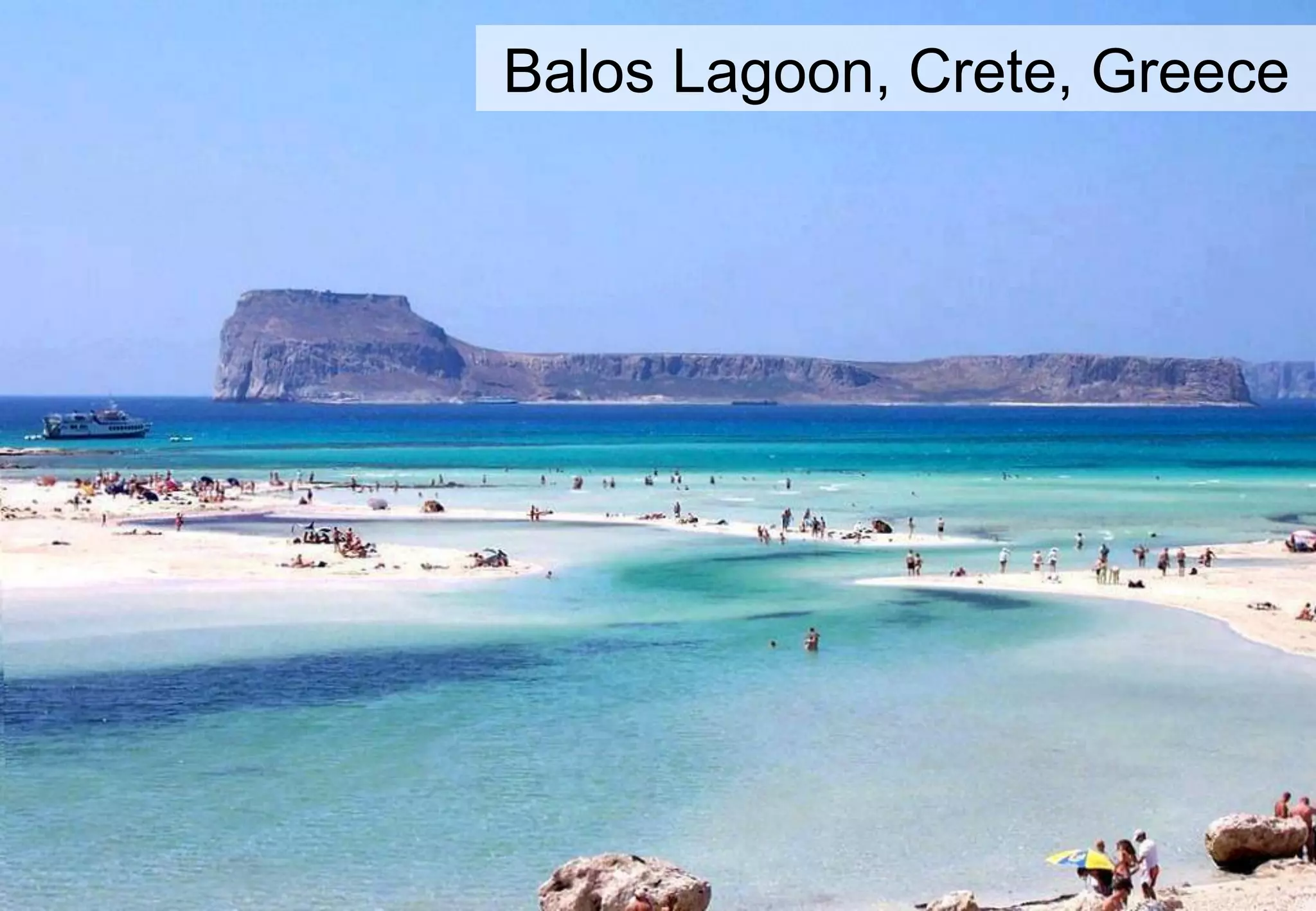 Balos Lagoon, Crete, Greece
 
