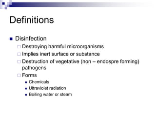 Destroying Pathogens Chapter_7_Control_of_Microbial_Growth.ppt
