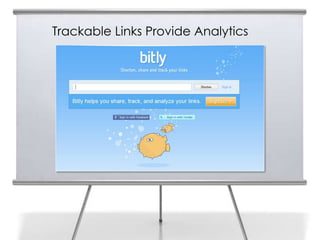 Trackable Links Provide Analytics
 