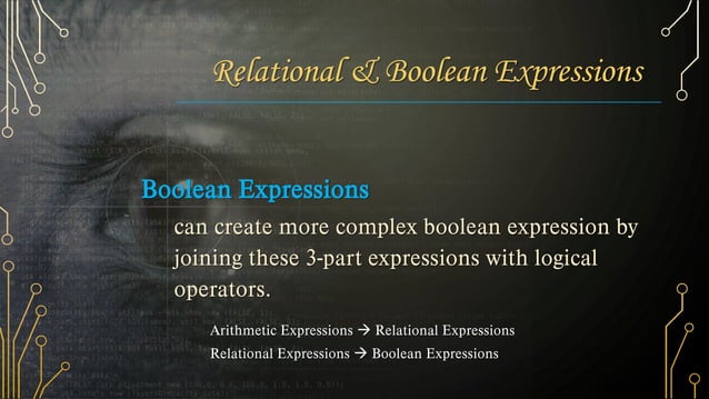 Chapter 7 expressions and assignment statements ii | PPT