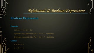 Chapter 7 expressions and assignment statements ii | PPT