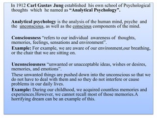 Carl Jung, Founder of Analytical Psychology
