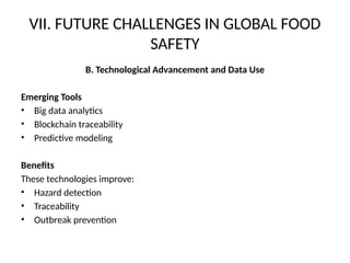 Global Challenges and Innovations in Food Safety and Risk Management | PPTX