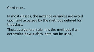 Chapter 7 java | PPTX