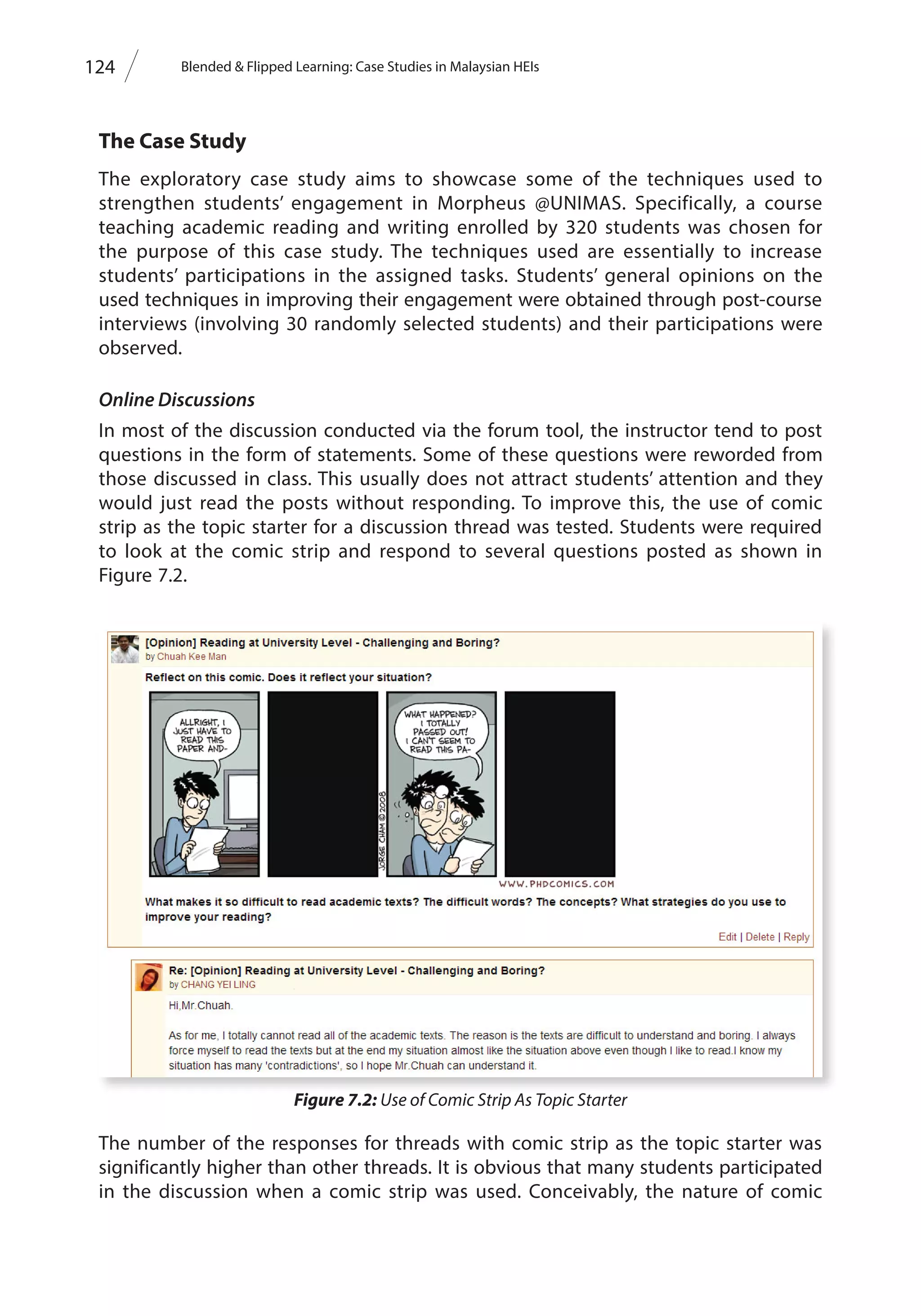 Morpheus UNIMAS: Strengthening Student Engagement in Blended Learning ...