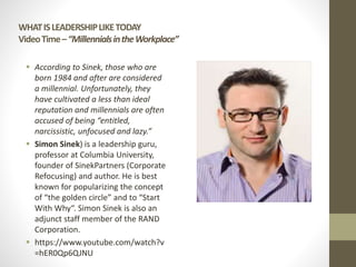 Simon Rand Chapter 7 : Leading and Leadership | PPTX