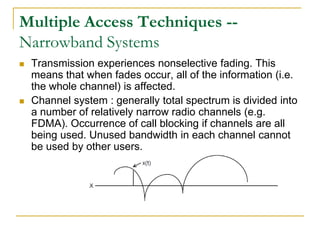 Chapter 7 multiple access techniques | PPT