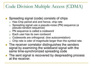 Chapter 7 multiple access techniques | PPT
