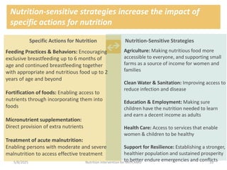 nutrition intervention in human population | PDF