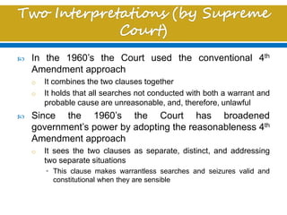 Constitutional Issues - Chapter 7