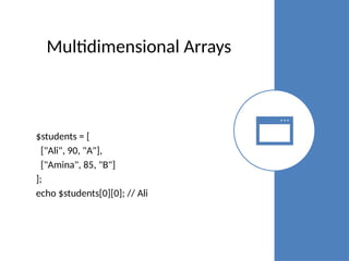 Chapter 7 php arrays.pptx