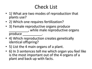 Introduction to the Plant Reproduction.ppt
