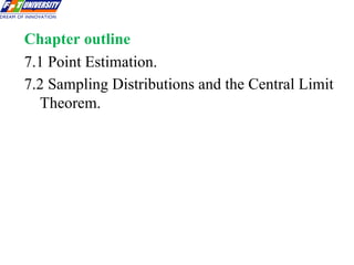 Chapter 7_Point Estimation of Parameters and Sampling Distributions.ppt