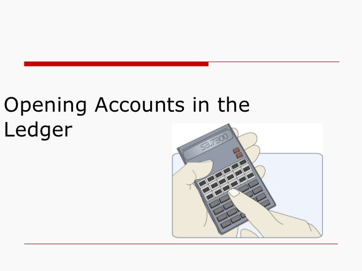 Chapter 7 posting journal entries to general ledger accounts