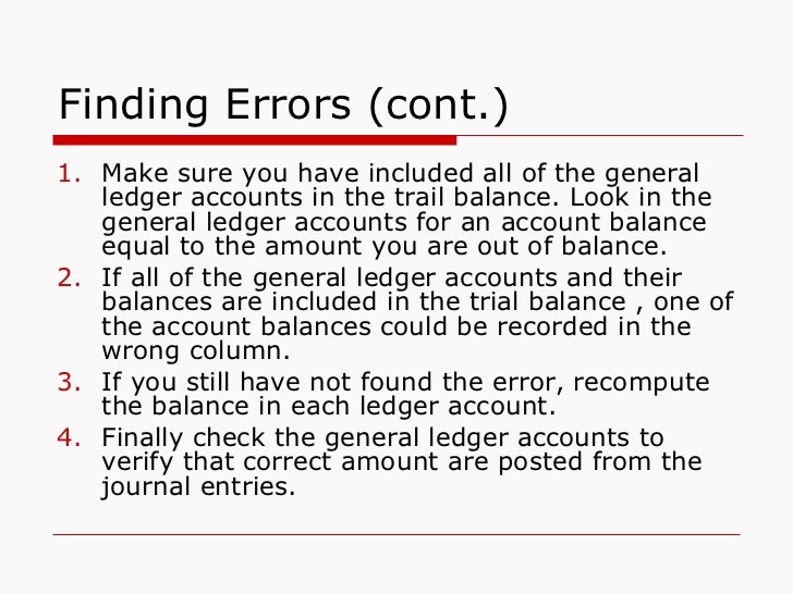 Chapter 7 posting journal entries to general ledger accounts