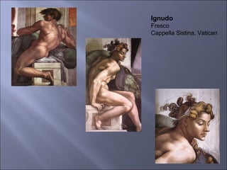 Ignudo Fresco Cappella Sistina, Vatican 