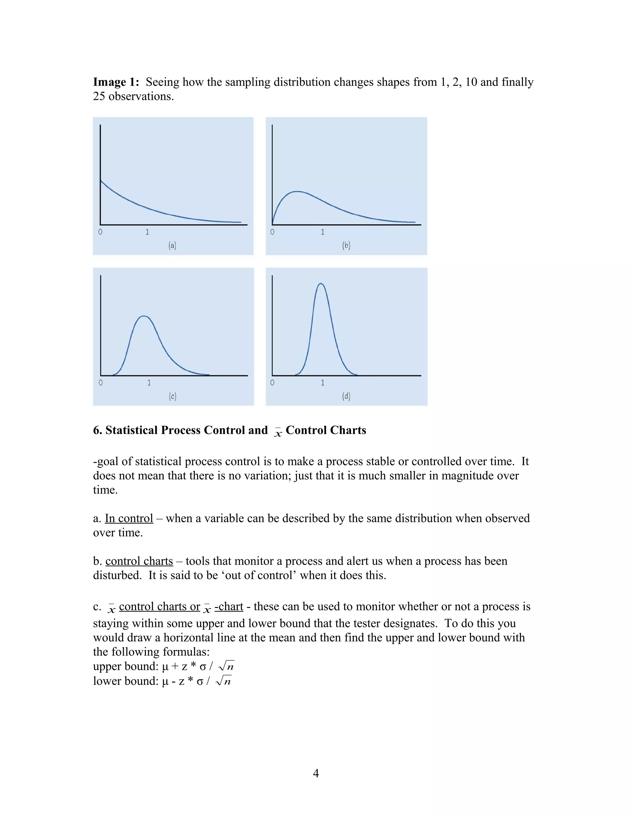Chapter 7 sampling distributions | PDF