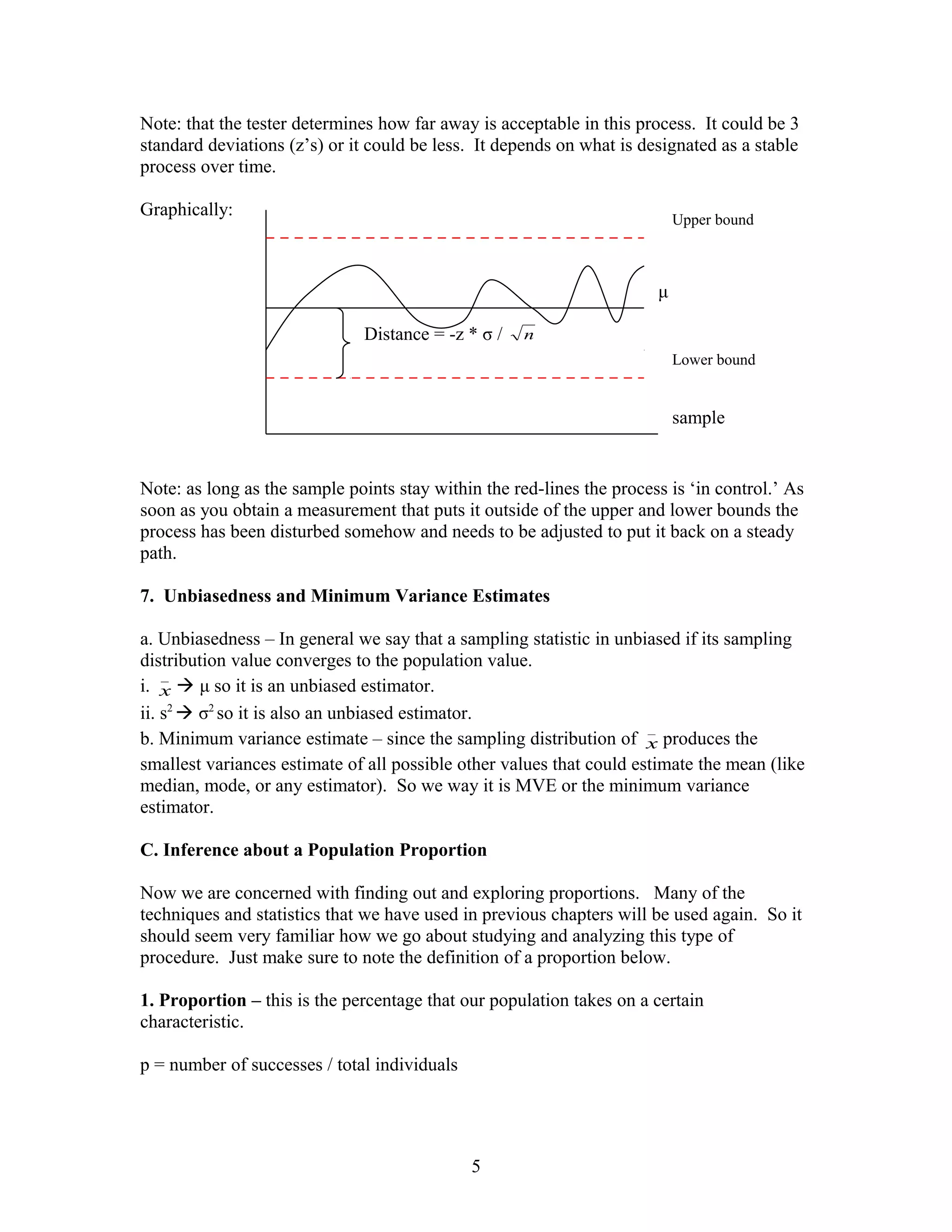 Chapter 7 sampling distributions | PDF