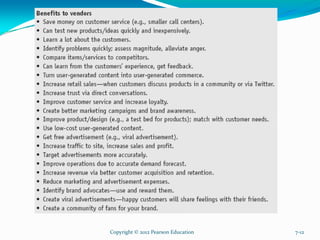 Copyright © 2012 Pearson Education 7-12
 