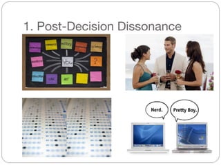 1. Post-Decision Dissonance
 