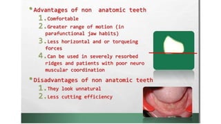 Teeth selection for complete denture                   
