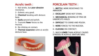 Teeth selection for complete denture                   
