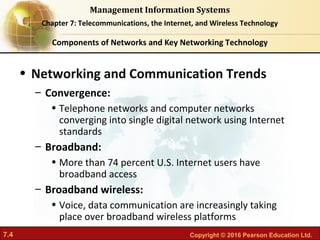 Chapter 7 telecommunications the internet and wireless technology | PDF