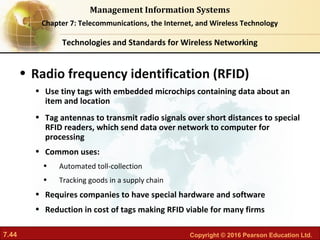 Chapter 7 telecommunications the internet and wireless technology | PDF