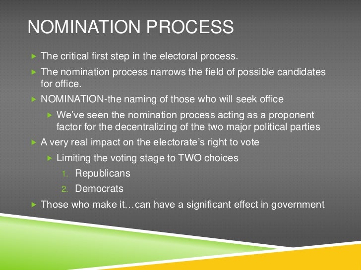 Steps Of The Electoral Process – GQNFRO