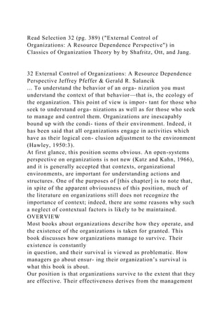 CHAPTER 7 Theories of Organizational Culture and Change Organi.docx