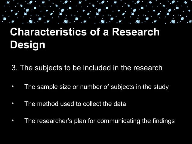 Chapter 7-THE RESEARCH DESIGN | PPT