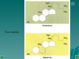 Two sterols 0 